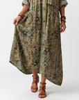 ALETA - Button Front Midi Dress