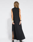 AYANIA - Slimming Dress and Vest Set - Dress - Black