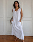 BERANE - Stylish Boho Dress - White