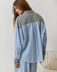 JAZMIN - Cosy & Loose Pajama Set - Blue