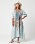 KASSIANI - Ornate Panel Midi Dress