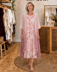LISA - Blooming Elegant Dress - Pink