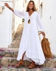 LONERA - Boho Linen Dress