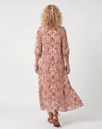 NOELLE - Ornate Tassel Midi Dress