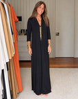 PAMELA - Casual Summer Dress - Black
