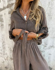 VALENTINA - Effortless Lounge Set - Gray