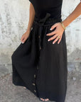ANDARI - Stylish Skirt - Black