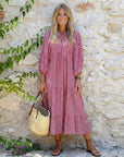 ARLETTE - Long Sleeve Midi Dress