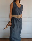 BERANE - Stylish Boho Dress - Dark Grey