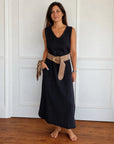 BERANE - Stylish Boho Dress - Black