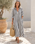 BIELA - Long Shirt Dress - Blue