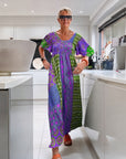 DELISE - Bohemian Dress - Purple
