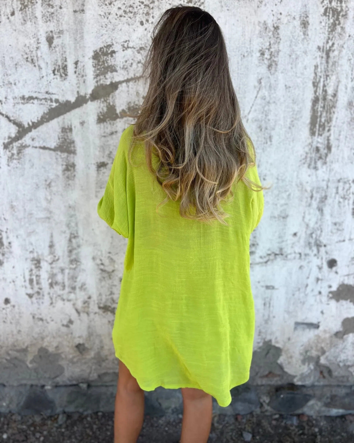 IZELA - Casual Shirt & Shorts Set - Green