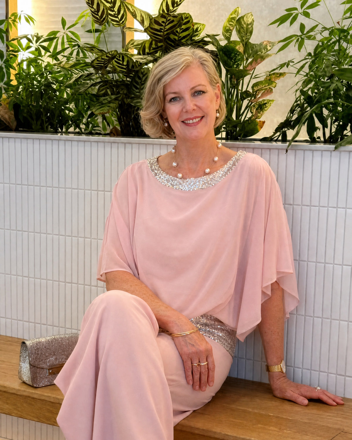JAVEA - Elegant Stylish Set - Pink
