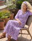 LAVINIA - Printed Tassel Midi Dress