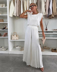 MANDALA - Elegant 2 Piece Set - White