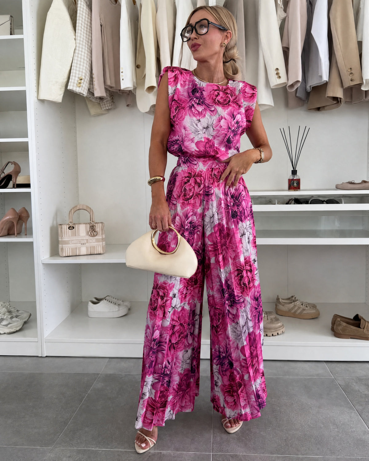 MANDALA - Elegant 2 Piece Set - Fuchsia