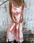 MORGANA - Boho Dress - Pink