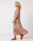 NOELLE - Ornate Tassel Midi Dress