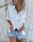 SIRENA - Casual Shirt - White