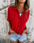 SIRENA - Casual Shirt - Red