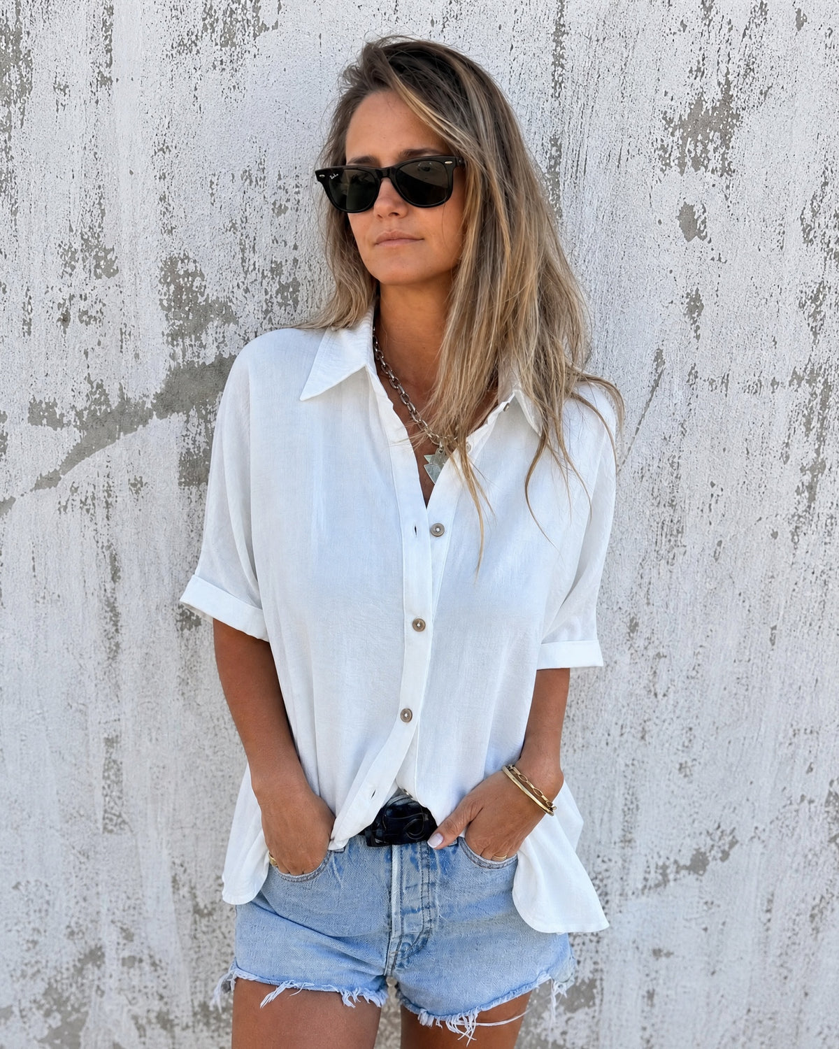 SIRENA - Casual Shirt - White