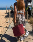 SORIA - Tie Dye Sleeveless Maxi Dress