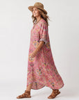 TILDA - Abstract Print Midi Dress