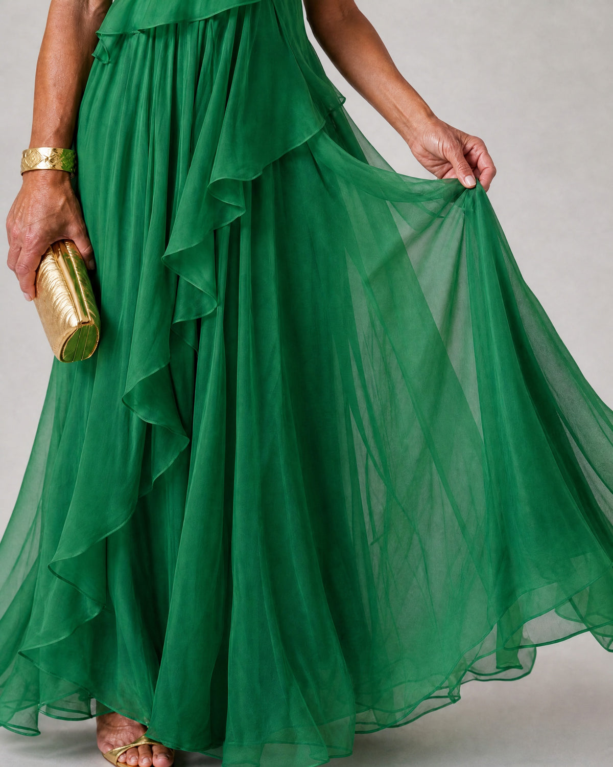 TRACY - Maxi Dress - Green