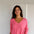 teresa-3-4-sleeve-boho-dress-pink