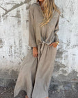 VALENTINA - Effortless Lounge Set - Beige