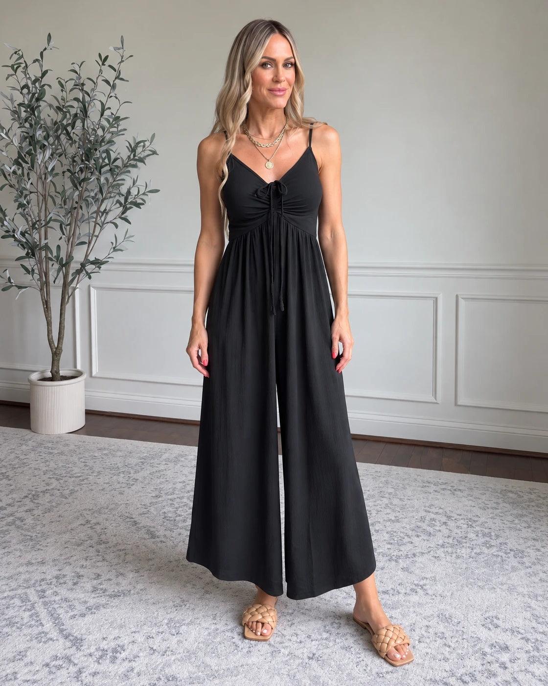 VANIESA - Casual Jumpsuit - Black